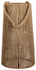 Jutová lampáš Yolonda - Ø 22*40 cm