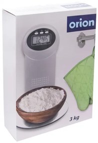 Orion domácí potřeby Kuchyňská váha digitální závěsná 3 kg