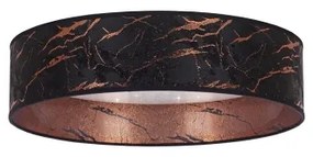 Brilagi - LED Stropné svietidlo VELVET STAR LED/24W/230V pr. 40 cm  čierna/medená