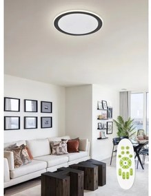 Top Light - LED Stmievateľné stropné svietidlo NORMAN LED/60W/230V čierna + DO