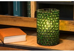 Lucide 78597/01/60 - Stolná lampa EXTRAVAGANZA MARBELOUS 1xE14/40W/230V modrá