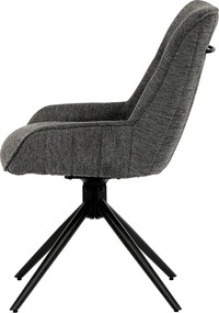 Jedálenské kreslo HC-535 GREY2 Farba: Sivá