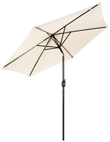 Záhradný slnečník Alissa 270 cm béžový