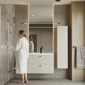 Závěsná skříňka pod umyvadlo Tigo 2S 80 cm kašmír