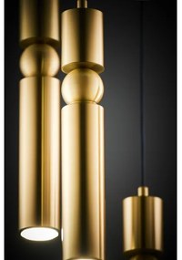 Jupiter 2020 - Luster na lanku ALAS 5xGU10/10W/230V zlatá