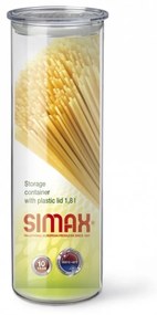 Simax 5132 sklenená dóza s plastovým viečkom, 1,8 l