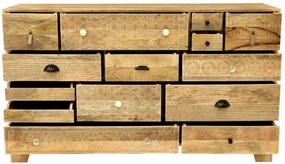 furniture-nabytek.cz - Zásuvková komoda z masívneho dreva mango 160x90x45