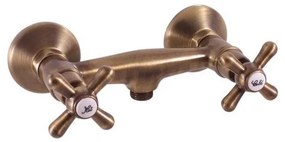 RAV Slezák MK180.5SM - Sprchová batéria MORAVA RETRO stará mosadz