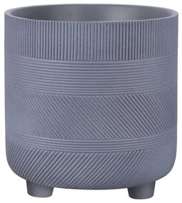 Kvetináč LC5006  sivá 13x15 cm