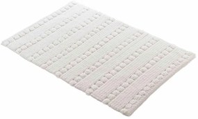 Biela kúpeľňová predložka 50x80 cm Cleonis – douceur d'intérieur