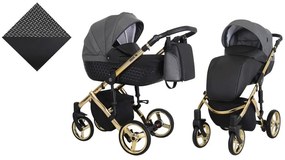 Kočík Kunert Tiaro Premium gold frame 2v1 - 06