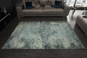 Vintage bavlnený koberec Old Marrakesch modrá 240x160cm