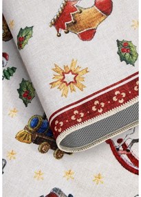 Červený behúň s vianočným motívom 80x200 cm Red Christmas – Villeroy&amp;Boch