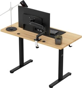 Elektrický výškovo nastaviteľný stôl Mark Adler Leader 6.9 Dub Craft / čierny