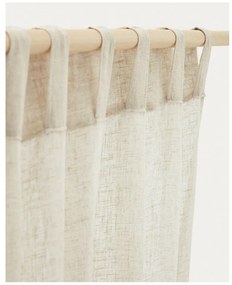 Béžový záves 140x260 cm Mahina – Kave Home