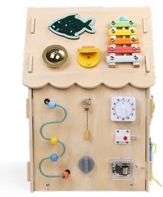 2Kids Toys Activity board Domček prírodná