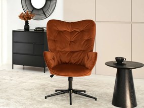 Relaxačné kreslo Merindana (čierna). Akcia -25%. Vlastná spoľahlivá doprava až k Vám domov. 1136106