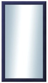 DANTIK - Zrkadlo v rámu, rozmer s rámom 50x90 cm z lišty LEDVINKA modrá (1444)