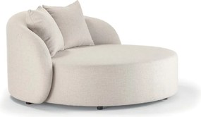 COSY plážová posteľ taupe