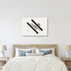Sklenený obraz - Geometrické tvary N⁰5 (70x50 cm)