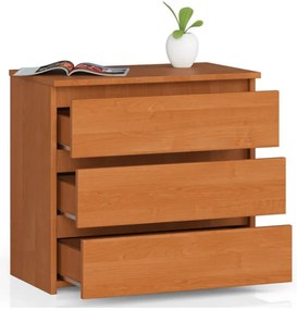 Nočný stolík CL3 3SZ CLP olcha