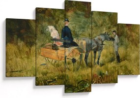 Obraz - Henri de Toulouse-Lautrec, The Trap, reprodukcia (150x105 cm)