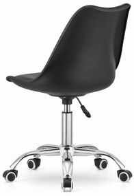 Čierna kancelárska stolička PANSY
