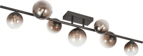 Brilagi - LED Prisadený luster MILLA 7xG9/3W/230V hnedá/dymová hnedá