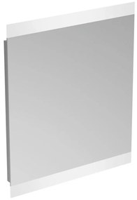 Ideal Standard Mirror & Light - Zrkadlo s obojstranným ambientným podsvietením 600x700 mm, T3346BH