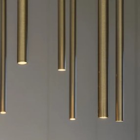 Ideal Lux - LED Luster na lanku FILO LED/25W/230V mosadz