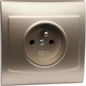 Zásuvka z/u satén V GP-1VZ