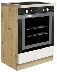 Skrinka do kuchyne Glamour17d White