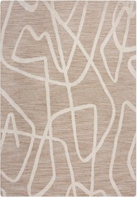 XXXLutz TKANÝ KOBEREC, 120/170 cm béžová Flair Rugs - Online Only bytové doplnky - 003165038801