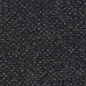 Koberec metráž New Techno 3528 antracit, na mieru, šíře 4m,5m, čierna, ab (mriežka), chodba / predsieň, Timzo