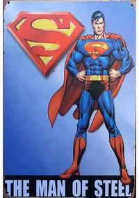 Ceduľa Superman - The Man Of Steel