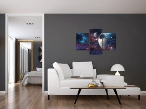 Obraz vesmíru (90x60 cm)
