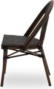NICE záhradná stolička brown