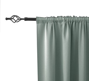 Záves OXFORD 140x270 cm, sivozelený Zavesenie: Riasiaca páska