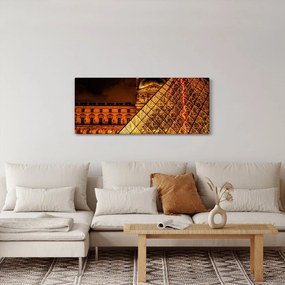 Obraz Louvre v Paríži (120x50 cm)