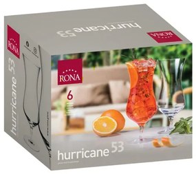 Rona HURRICANE poháre na kokteily 530 ml, 6 ks