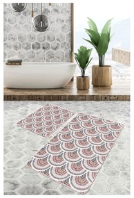 Zamatové kúpeľňové predložky v súprave 2 ks 60x100 cm – Mila Home