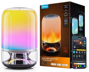 Govee - LED RGBW Stmievateľná stolová lampa s reproduktorom LED/36W/12V Wi-Fi