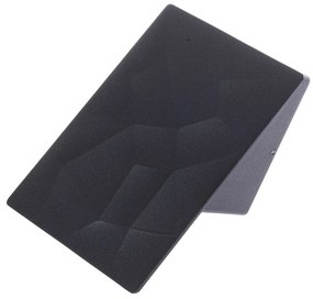 Exteriérové nástenné LED svietidlo Cracks, 1x LED 10w, tmavosivá