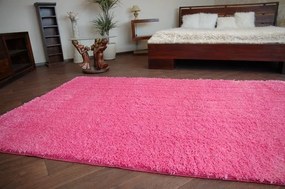 Kusový koberec SHAGGY Izebelie 5cm ružový