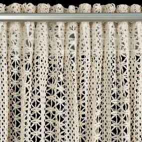 ZÁVES NA PÁSKE BONITA 140X270 CM PRÍRODNÁ