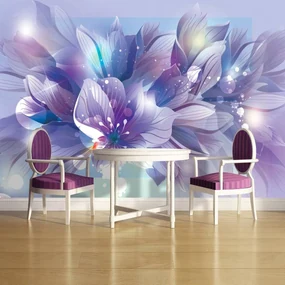 Fototapeta - Kvetinové umenie - abstraktné (152,5x104 cm)