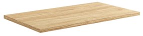 Koupelnová skříňka Ocean II s deskou a umyvadlem 90 cm černá/dub olejovaný