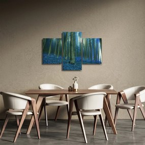 Obraz - Modrý les (90x60 cm)