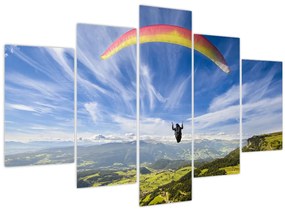 Obraz - Paragliding (150x105 cm)