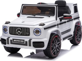 Ramiz Detské vozidlo Mercedes G63 AMG LIFT, biele